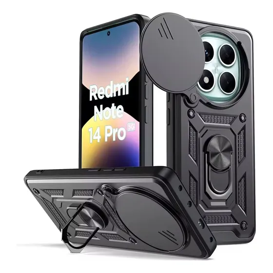 Case Redmi Note 14 Pro 5g - Anti Impacto - Protector Camara
