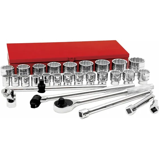 Juego De Copas Cte 3/4'' (7/8'' A 2-3/8'') 30pzs Urrea 55104