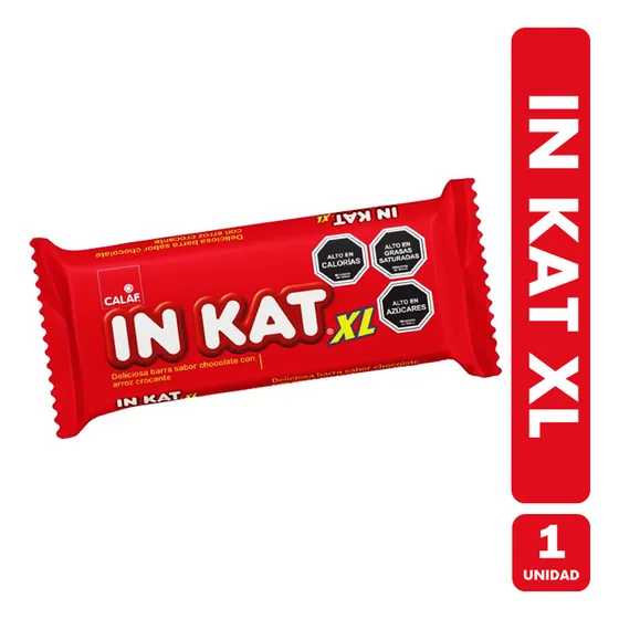 In Kat Xl - Chocolate Con Arroz Crocante(tableta Con 90g)