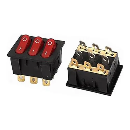 Kcd3-303 9 Pines Triple Interruptor Basculante Kcd 16a 250v