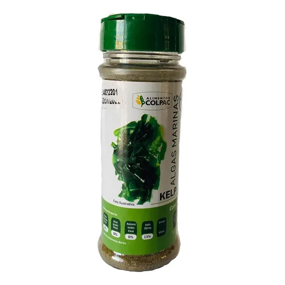 Algas Marinas Kelp En Polvo Mexicanas 100g