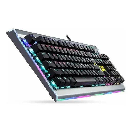 HP Teclado Mecánico Gamer RGB GK520 Antighosting Switch Blue