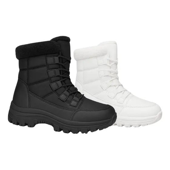 Botas De Invierno Impermeables Térmica Caña Alta Para Mujer