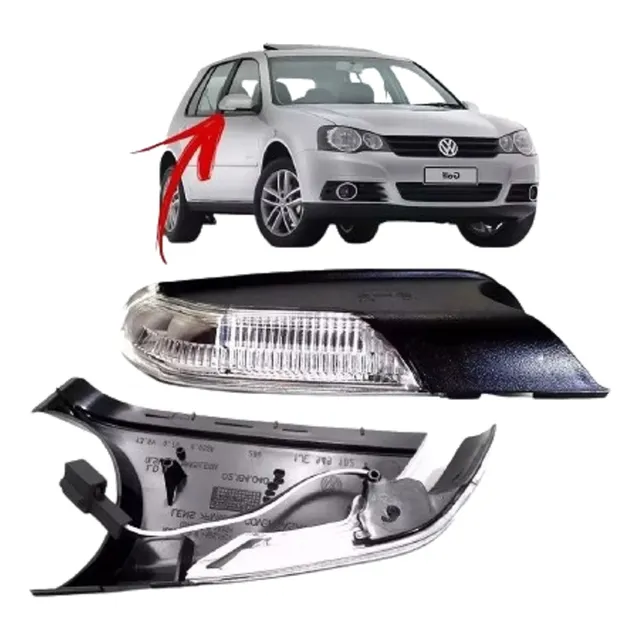 Pisca Seta Retrovisor Golf Polo 2007/2011 Esquerdo Original