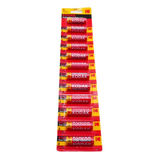 Baterias Kodak Pilas Super Heavy Duty Aa X 12 Unds 