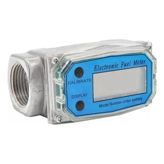 Contador Electrónico Digital De Litros Con Turbina Diésel 10