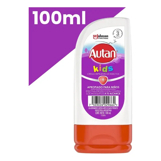 Repelente Autan Kids Crema 90 Gr