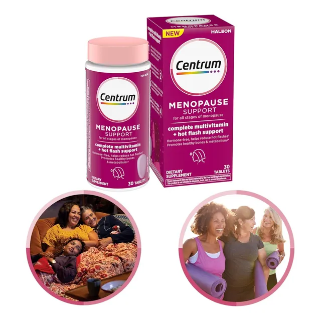 Centrum Mujer Menopausia Multivitamínico Libre De Hormonas El Más Efectivo