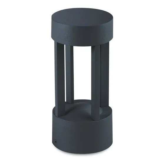Lamparas De Piso Mini Poste Led Jardín 7w 20cm Calux