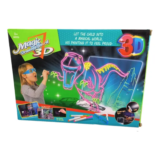 Pizarra  Tablero  Tableta Magica Led  Dibujo 3 Drawing 