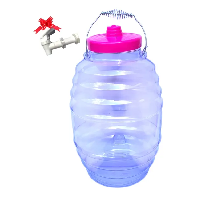 Vitrolero Barril 20l Aguas Frescas Con Agarradera Y Llave