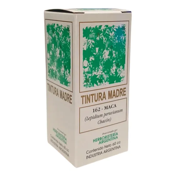 Tintura Madre Maca Nro 162 Drogueria Argentina 60cc