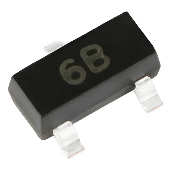 100x Unidades Transistor Bc817 Bc817-25  Sot23 Smd Code 6b