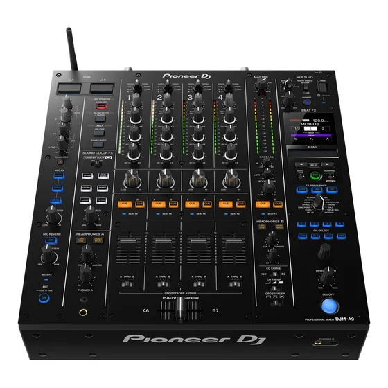 Mezclador Dj De 4 Canales Djm-a9 Pioneer Dj