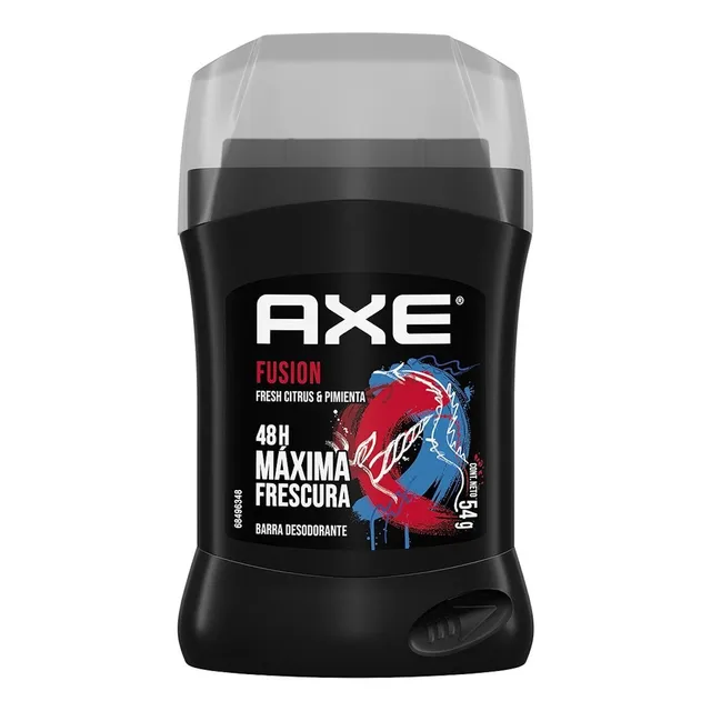 Barra Desodorante Axe Stick Fusión 54g Máxima Frescura Fragancia Neutro