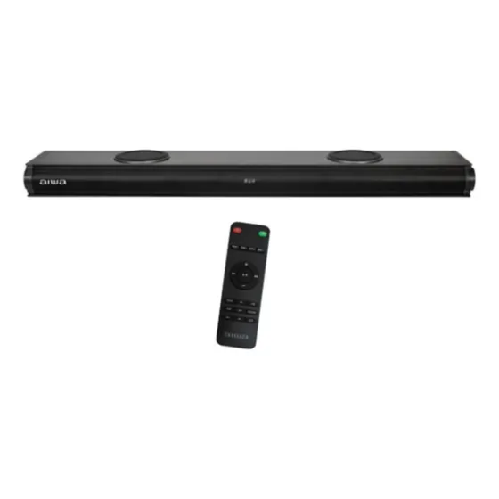 Soundbar Aiwa 130 Watts Rms Com Bluetooth Hdmi Usb Preto