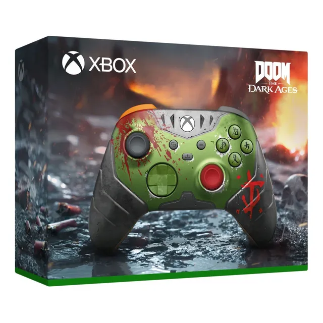 Xbox Wireless Controller Doom: The Dark Ages Le Color Verde