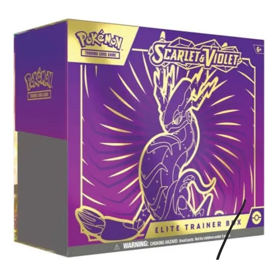 Pokemon Elite Trainer Box Scarlet & Violet Miraidon Inglés