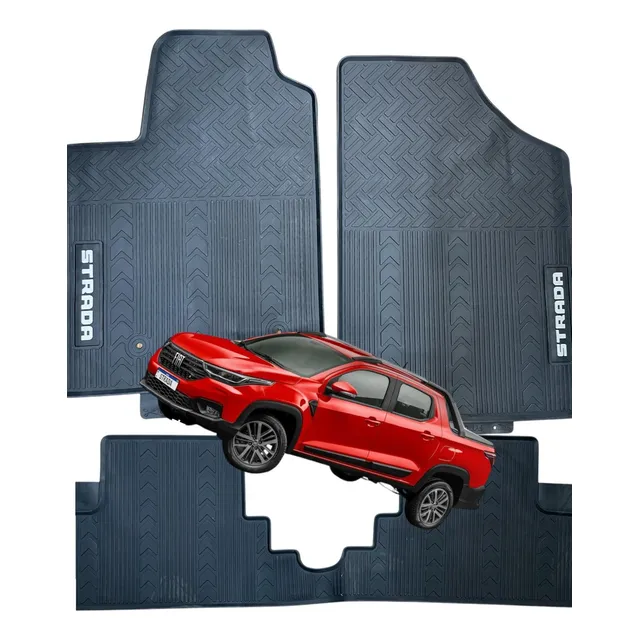 Alfombra Fiat Strada 2022 Original 100% Goma