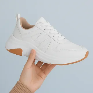 Tênis Feminino Modare Chunky Leve Super Conforto Original Branco Vz 34 Br