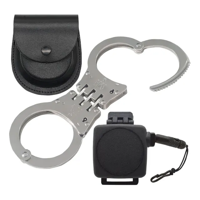 Algema Dobradiça Impactus + Fiel Retrátil + Porta Algema