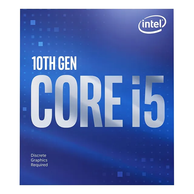 Procesador gamer Intel Core i5-10400F BX8070110400F de 6 núcleos y 4.3GHz