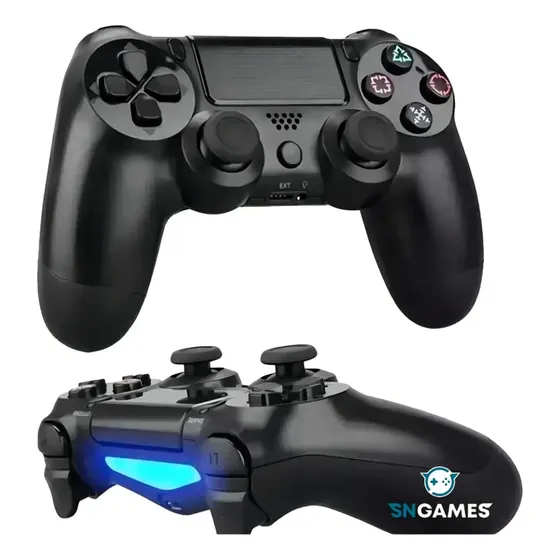 Controle Sem Fio Manete Bluetooth Joystick Para Tv Smart Samsung Pc Vídeo Game Celular com P2