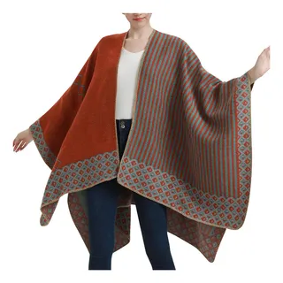 Ay Bufanda Holgada De Estilo Étnico, Estilo Étnico Mujer Ay Bufanda Holgada De Estilo Étnico, Estilo Étnico Mujer