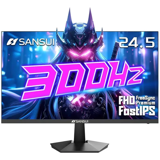 Monitor Sansui Gaming, 24.5  300hz 240hz Fhd 1080p 1ms Fps P
