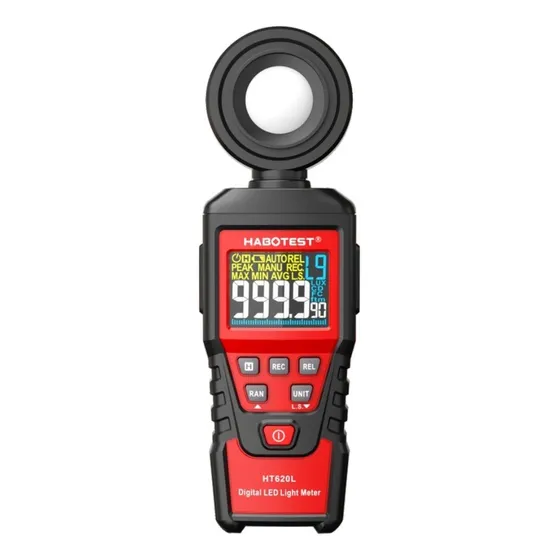 Luxometro Digital 180o Habotest Ht620l