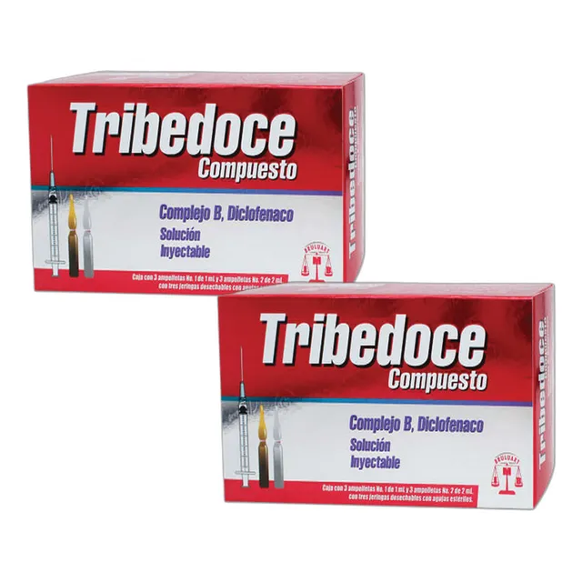 Tribedoce Compuesto Sol. Iny. 3 Dosis 100-100-5-75 Mg