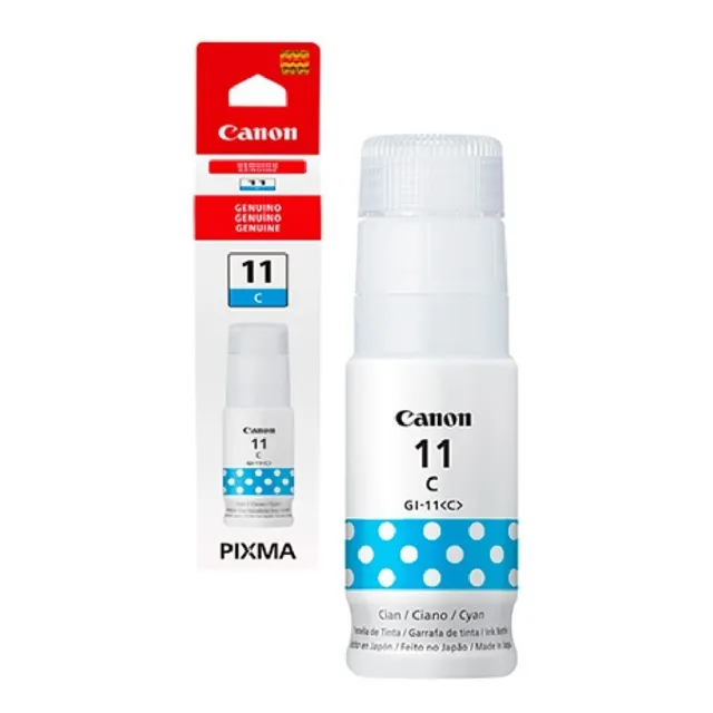 Botella De Tinta Canon Gi-11 Cyan