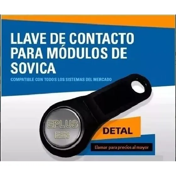 Llave De Contacto Magnetica  Eplus Compatible Con Sovica Pin
