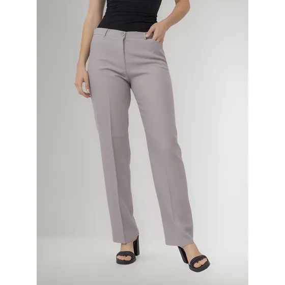 Pantalón De Vestir Clásico Tropical Mujer Talles Grandes
