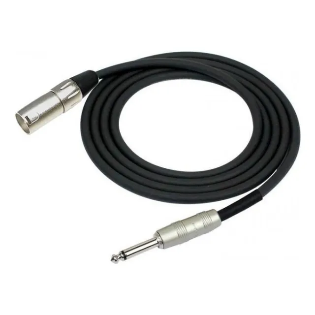 Cable De Audio Plug 6.3 A Xlr Macho 3 Mt Kirlin