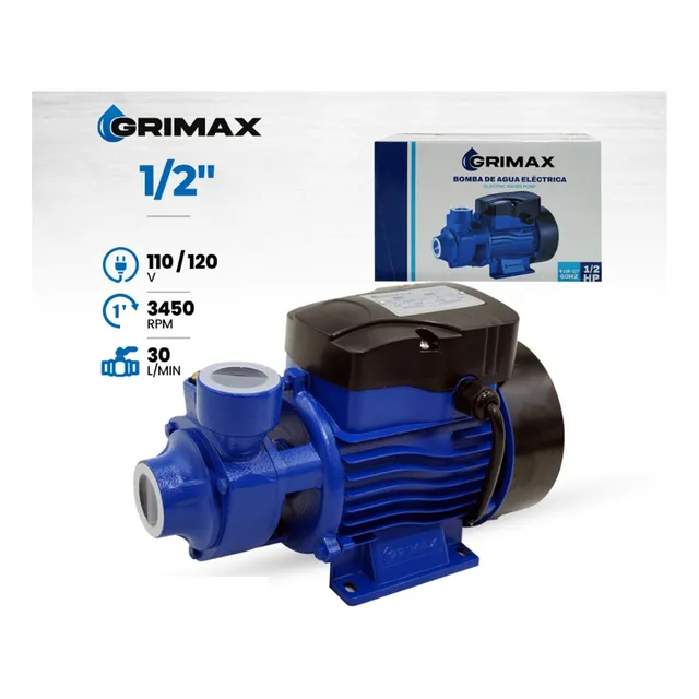 Bomba De Agua 1/2hp 0.5hp 110v