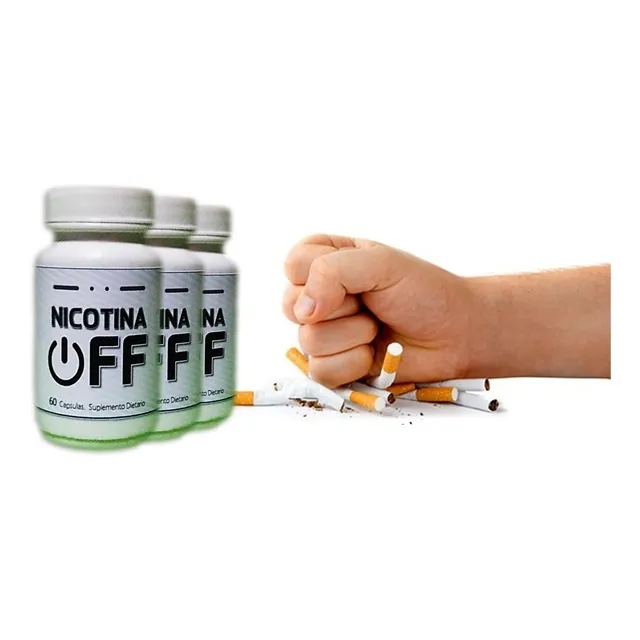 Capsulas Para Dejar De Fumar - Nicotina Off 