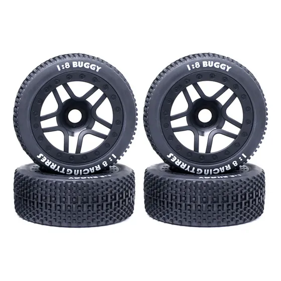 Llantas Para Buggy Todoterreno Queenly-111 Mm A Escala 1/8 R
