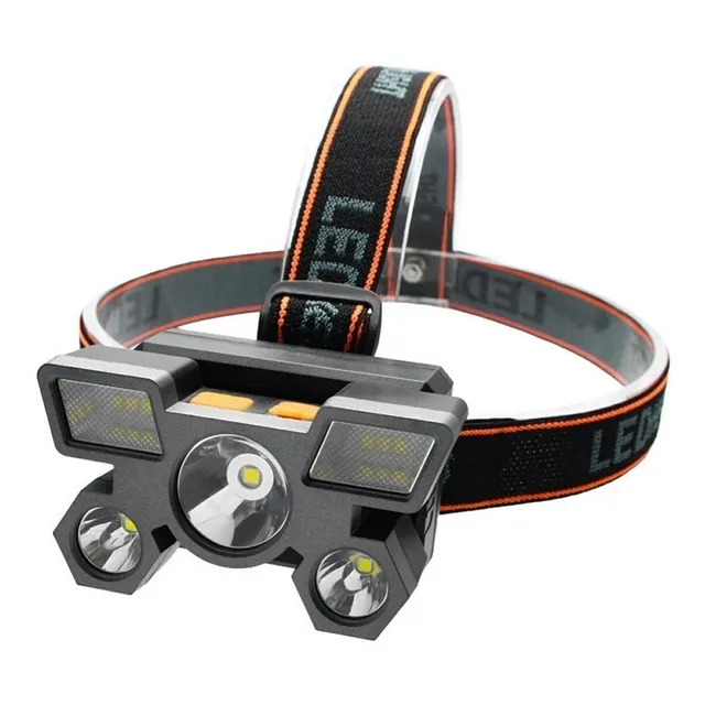  Linterna Led Recargable Faro Larga Distancia Minera Caseria