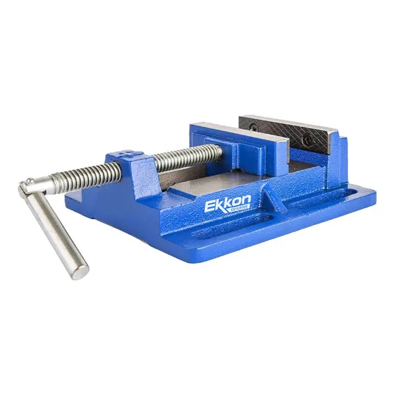 Morsa Fija Kommberg p/ Taladro de Banco KB-MT4 104mm 4 pulgadas color gris
