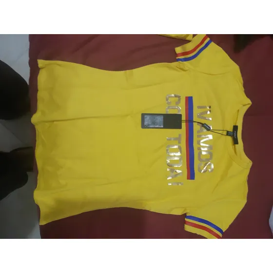 Camiseta De La Selección Colombiana Para Mujer T