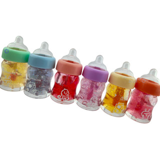 6 Brillo Labial Mamila Kawai Frutal Lip Gloss + Cosmetiquera 6 Brillo Labial Mamila Kawai Frutal Lip Gloss + Cosmetiquera