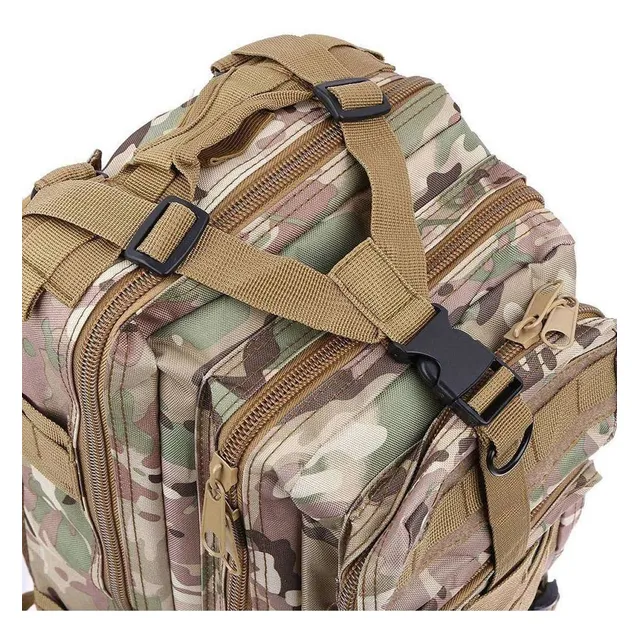 Mochila militar táctica Bope 800d Molle System, 30 litros, camuflada