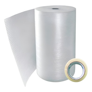Uma Fita Adesiva + Plástico Bolha 1,20 X 100 M Transparente Uma Fita Adesiva + Plástico Bolha 1,20 X 100 M Transparente