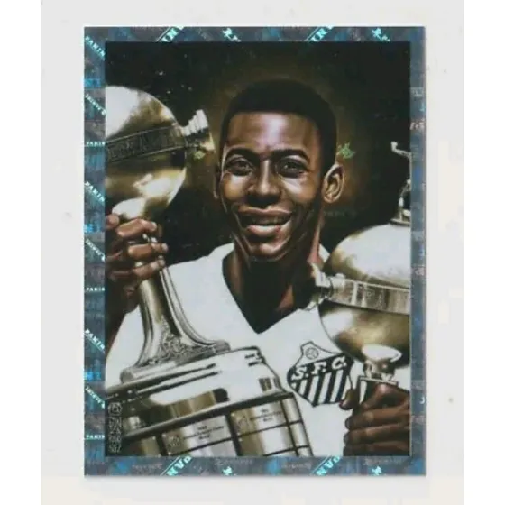 Figuritas Copa Libertadores 2023 Panini - Pelé Cl10
