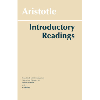 Libro: Aristotle: Introductory Readings (hackett Classics) Libro: Aristotle: Introductory Readings (hackett Classics)
