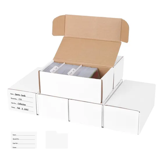 Tarjetas De Almacenamiento De Tarjetas De Comercio De 6 De X