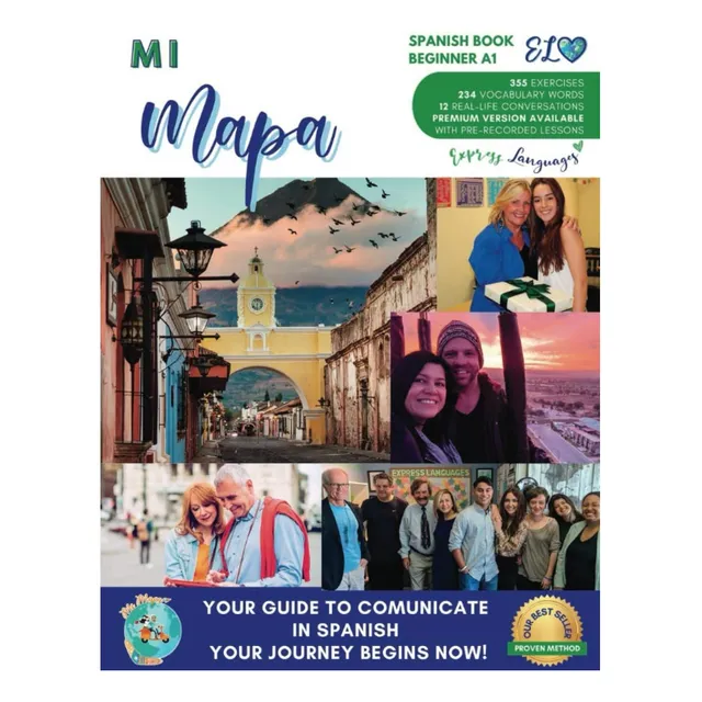 Libro: Mi Mapa: Spanish Book Beginner A1