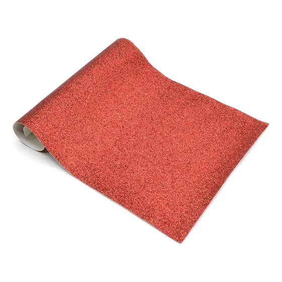 Lonita Glitter Fino Vermelha Natal Chinelo Laços Aplique