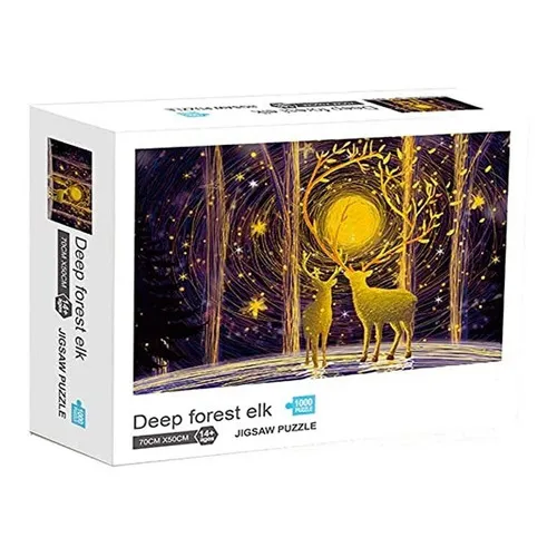 Puzzle 1000 Piezas alces En El Bosque Profundo Ft345